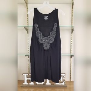 Embellished dressy tank